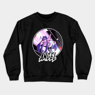 Dancing Angel Stocking Crewneck Sweatshirt